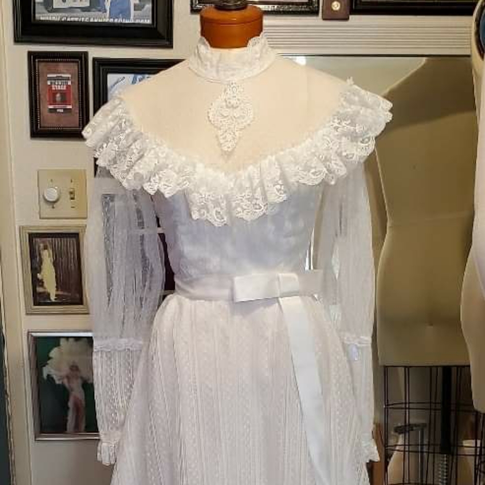 Vintage Prairie Wedding Dress